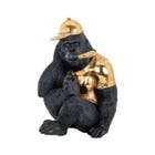Richmond Deco object Moby - Black/gold