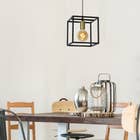 Lucide RUBEN - Hanglamp - 1xE27 - Zwart