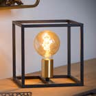 Lucide RUBEN - Tafellamp - 1xE27 - Zwart
