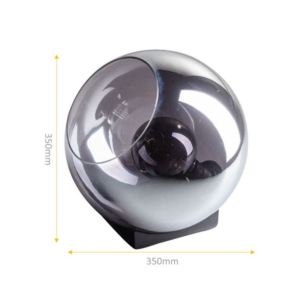 ETH Tafellamp Orb Zwart - 35 cm