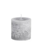 Lifestyle Rustieke Kaars Bert Ø10X10cm - Grijs