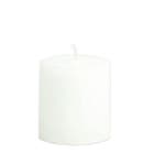 Lifestyle Rustieke Kaars Bert Ø10X10cm - Wit