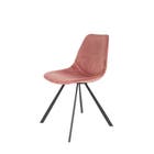 Dutchbone Stoel FRANKY VELVET Oud Roze