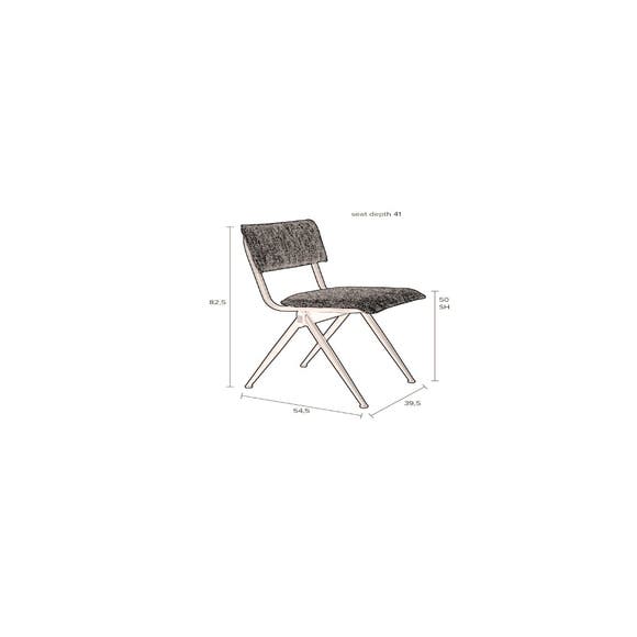 Dutchbone Stoel NEW WILLOW Forest Green