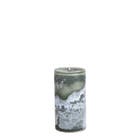 Lifestyle Rustieke Kaars Lars Ø7X15cm - Mos Groen
