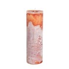 Lifestyle Rustieke Kaars Ronald Ø7X25cm - Amber Wave Oranje