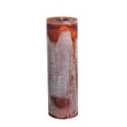 Lifestyle Rustieke Kaars Ronald Ø7X25cm - Cocoa Bruin