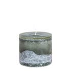 Lifestyle Rustieke Kaars Bert Ø10X10cm - Mos Groen
