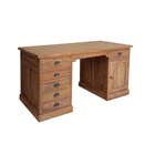 Livingfurn Desk Teakhout 160 cm