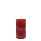 Lifestyle Rustieke Kaars Lars Ø7X15cm - Rood