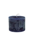 Lifestyle Rustieke Kaars Bert Ø10X10cm - Donkerblauw