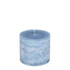 Lifestyle Rustieke Kaars Bert Ø10X10cm - Major Blauw