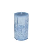 Lifestyle Rustieke Kaars Michel Ø10X20cm - Major Blauw