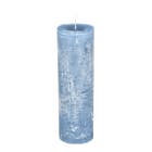 Lifestyle Rustieke Kaars Ronald Ø7X25cm - Major Blauw