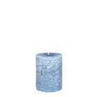 Lifestyle Rustieke Kaars Daniel Ø7X10cm - Major Blauw
