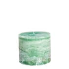 Lifestyle Rustieke Kaars Bert Ø10X10cm - Emerald Groen