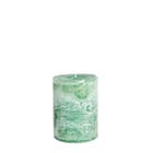 Lifestyle Rustieke Kaars Ludo Ø10X15cm - Emerald Groen