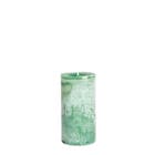 Lifestyle Rustieke Kaars Lars Ø7X15cm - Emerald Groen