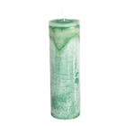 Lifestyle Rustieke Kaars Ronald Ø7X25cm - Emerald Groen