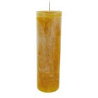Lifestyle Rustieke Kaars Ronald Ø7X25cm - Okergeel
