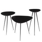 Brix Salontafel Set Loua - Zwart