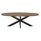 Livingfurn Eettafel Rocky Oval - 210 cm