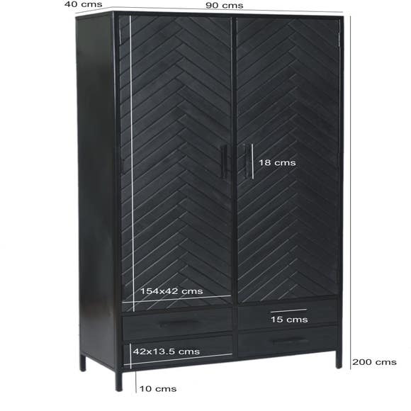 Livingfurn York 2 lade 90cm