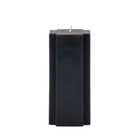 Lifestyle Rustieke Kaars kruisvormig 6x13cm - Zwart