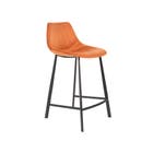 Dutchbone Barstoel FRANKY VELVET Oranje