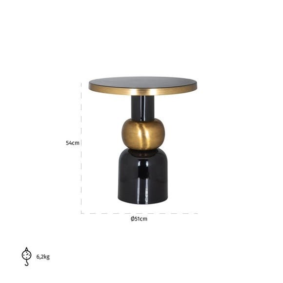 Richmond Bijzettafel Mose - 51 cm