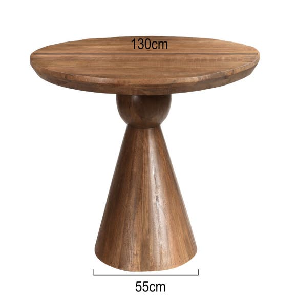 Brix Eettafel Balthazar Naturel - 130 cm