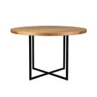 Dutchbone Eettafel CLASS Rond 120cm - Eiken