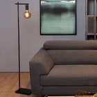 Lucide LEANNE - Vloerlamp - 1xE27 - Zwart
