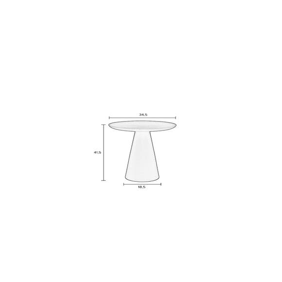 Maison Bobby Bijzettafel Ringar Medium - Beige