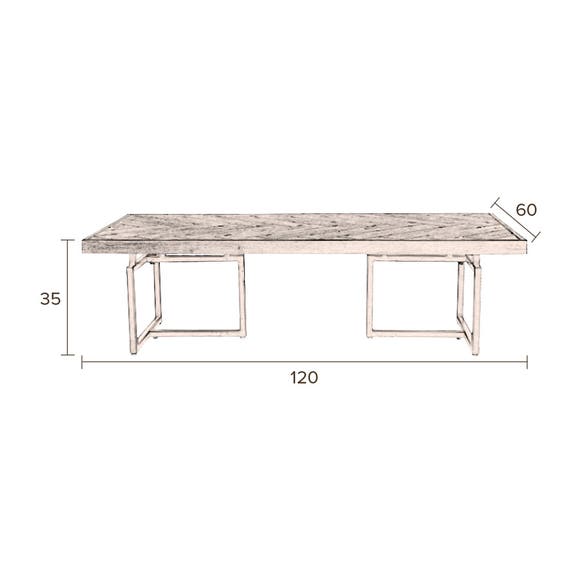 Dutchbone Salontafel CLASS Zwart
