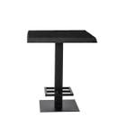 Eleonora Countertafel - 80x80 zwart