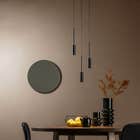Lucide TUBULE - Hanglamp - Ø 26 cm - LED - 3x7W 2700K - Zwart