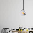 Lucide JAZZLYNN - Hanglamp - Ø 20 cm - 1xE27 - Transparant