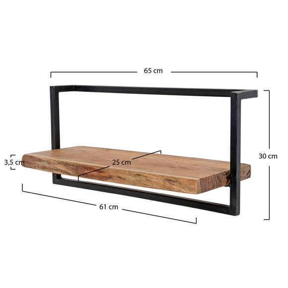 Reefs Interior Wandplank Acasia 65cm