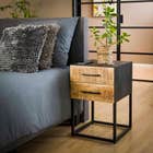 Reefs Interior Nachtkastje Metal Wood 2L