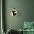 Lucide JULIUS - Vloerlamp - Ø 28 cm - 1xE27 - Fumé