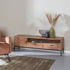 Livingfurn TV-Meubel - Oslo Acasia 140 cm