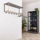 Reefs Interior Kapstok Bamboo hoedenplank 6 haaks
