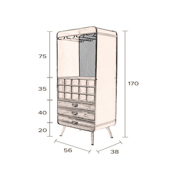 Dutchbone Kabinet VINO