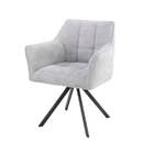 Reefs Interior Stoel Raster Boucle – Zilver