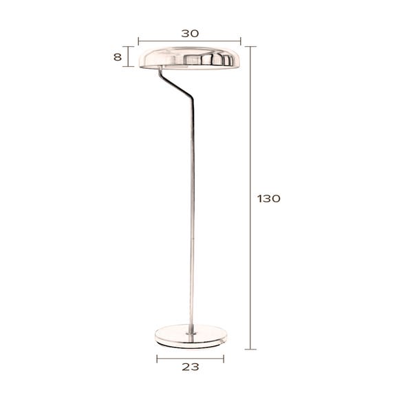 Dutchbone Vloerlamp ECLIPSE Messing