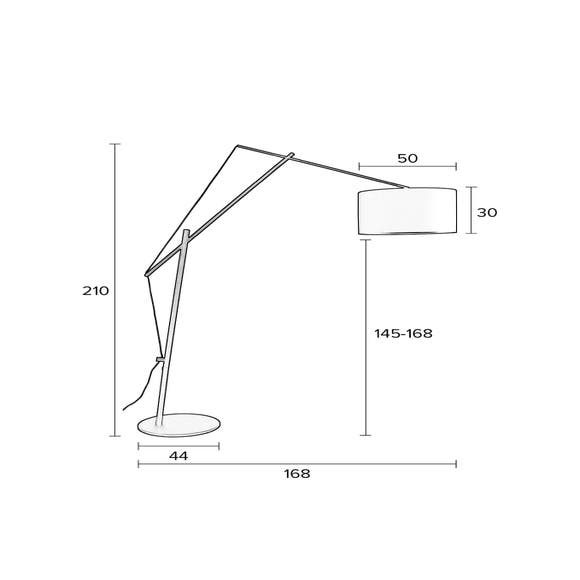 Maison Bobby Vloerlamp Tokio