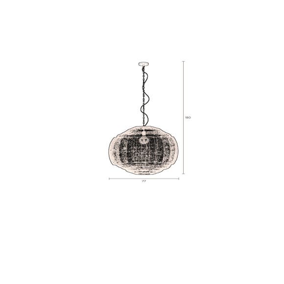 Dutchbone Hanglamp Meezan - Goud XL