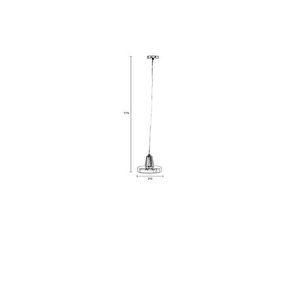 Maison Bobby Hanglamp Anshin Small - Smoke