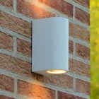 Lucide ZARO - Wandspot Buiten - 2xGU10 - IP44 - Wit